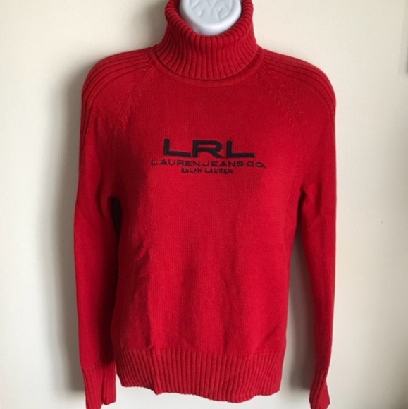 Lauren Ralph Lauren Sweaters - LRL Lauren Ralph Lauren 
Red knit turtle neck